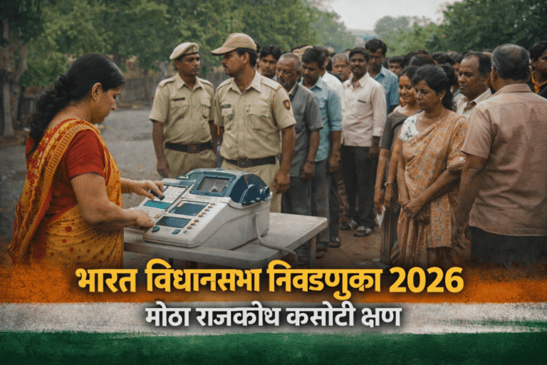 भारत विधानसभा निवडणुका 2026: मोठा राजकीय कसोटी क्षण